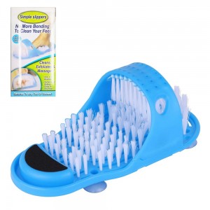 Meidong Foot Scrubber Massager Scrub Cleaner Dead Skin Exfoliator Callus Remover for Shower Floor with Pumice Stone and Suction Cups